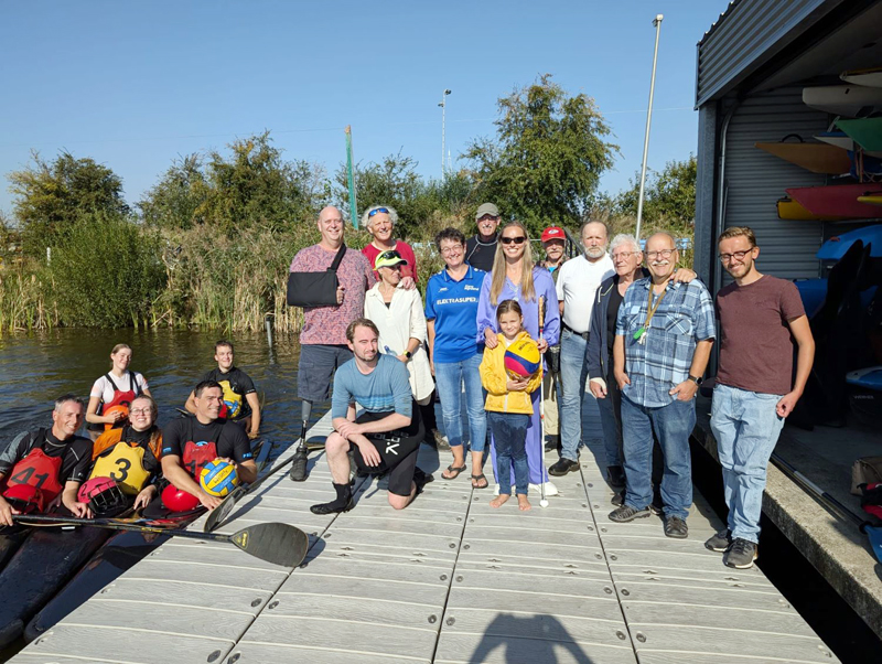 Bezoek burgemeester Tjarda Struik